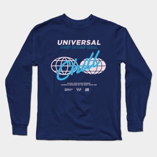 UNIVERSAL DEEP HOUSE CHILL Long Sleeve T-Shirt